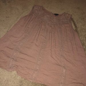 🛍 Brown Sleeveless Top 🤎